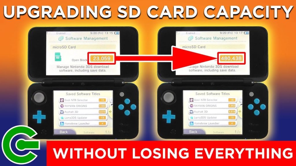 3ds sd card upgrade Archives Sthetix