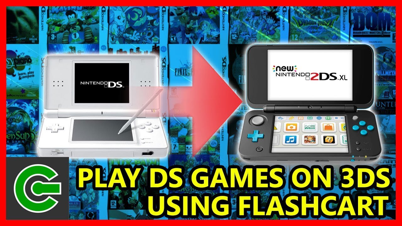 to play Nintendo DS Games Nintendo 3DS using a flashcart -