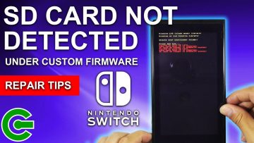 nintendo switch sd card slot not working