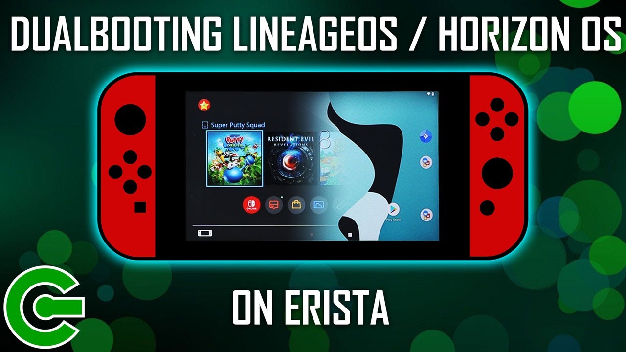 Modded Nintendo Switch Android 11 O.S (LineageOS 18.1) Tablet, Able to  Dual Boot
